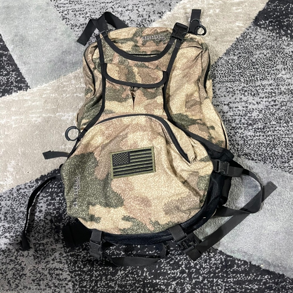 Cabela's Outfitter Backpack Mens OS Camo Seclusion 3D Hunting Hiking Bag Outdoor